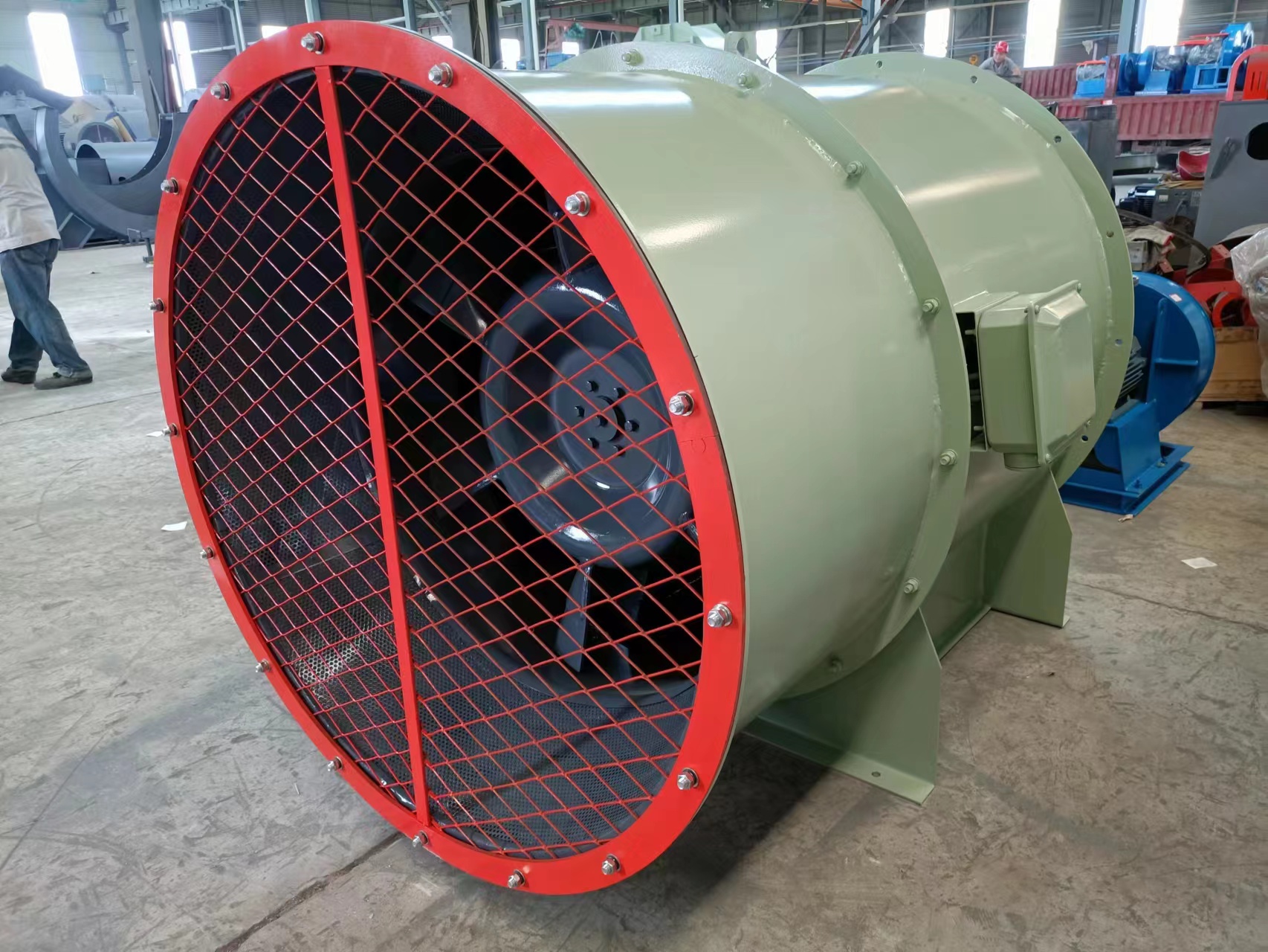 鋼化爐風機